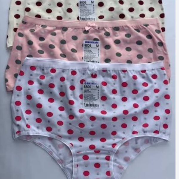 Three-Pack Ladies Briefs