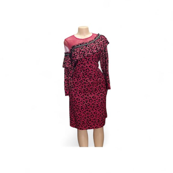 Red Floral Dress