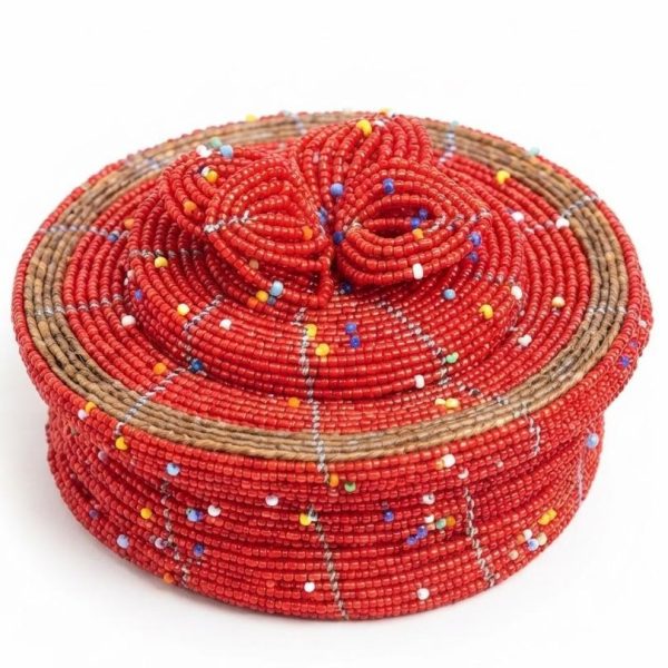 Red-Themed Mini Basket