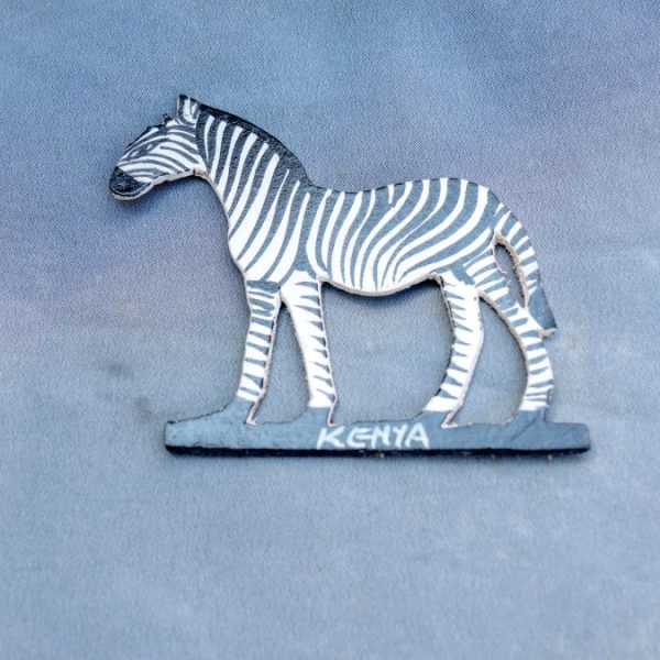 Zebra Magnetic Fridge Sticker