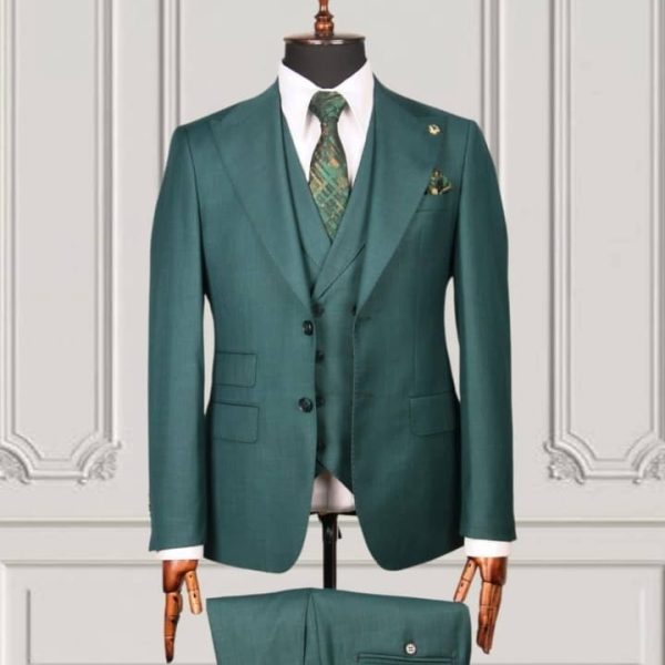 Dark Green 3-Piece Suit