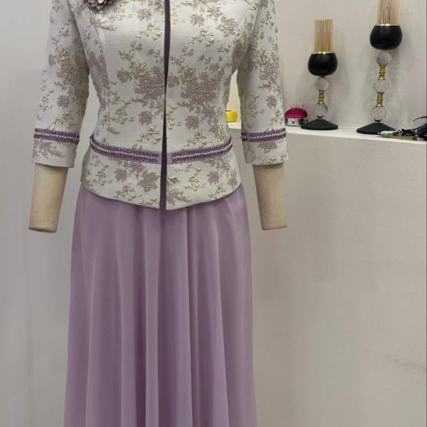 Light Purple Floral Dress