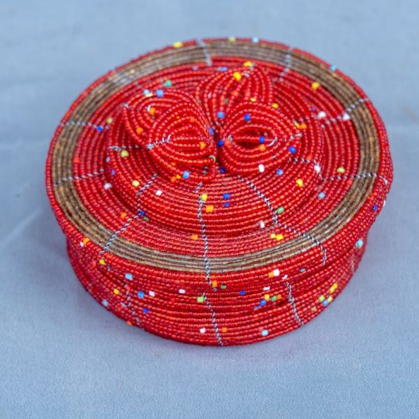Red-Themed Mini Basket