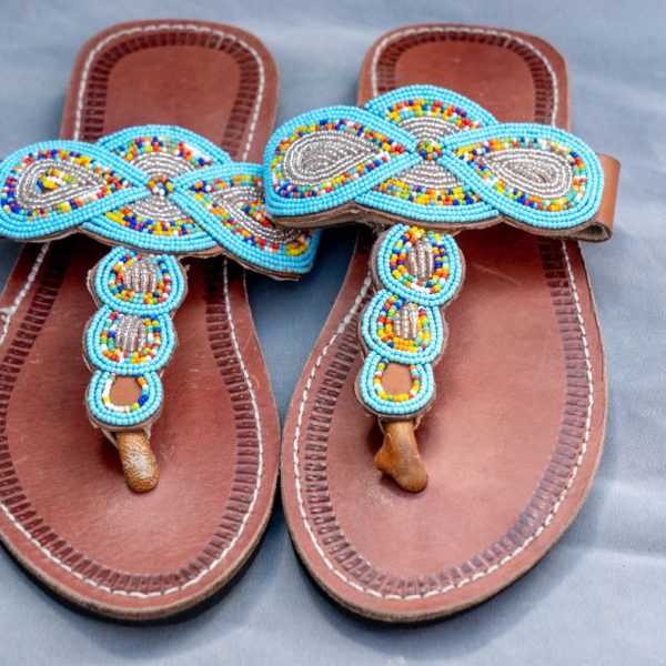Brown Ladies Leather Sandals
