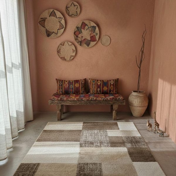 Block Patterned Rug 6*9