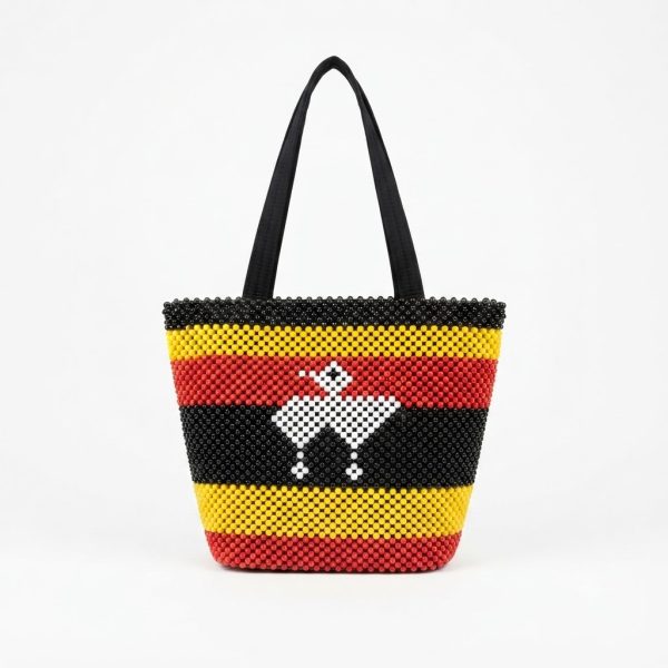Hand-Beaded Tote Bag