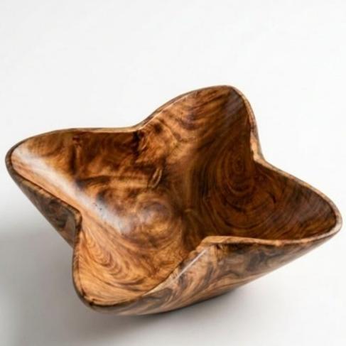 Sculptural Star-Shaped Bowl