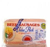 Farmer's Choice Spicy Beef Sausages (1kg)