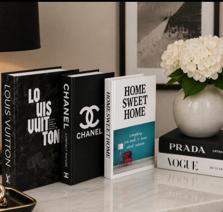 Designer-Inspired Decorative Books