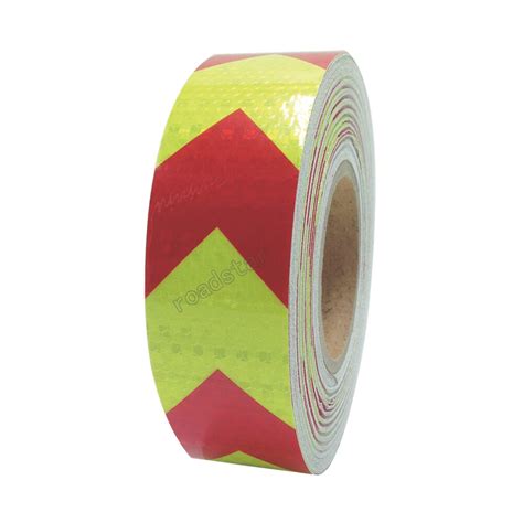 Yellow-Red Reflective Tape