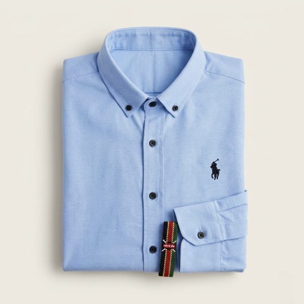 Sky Blue Ralph Oxford Shirt