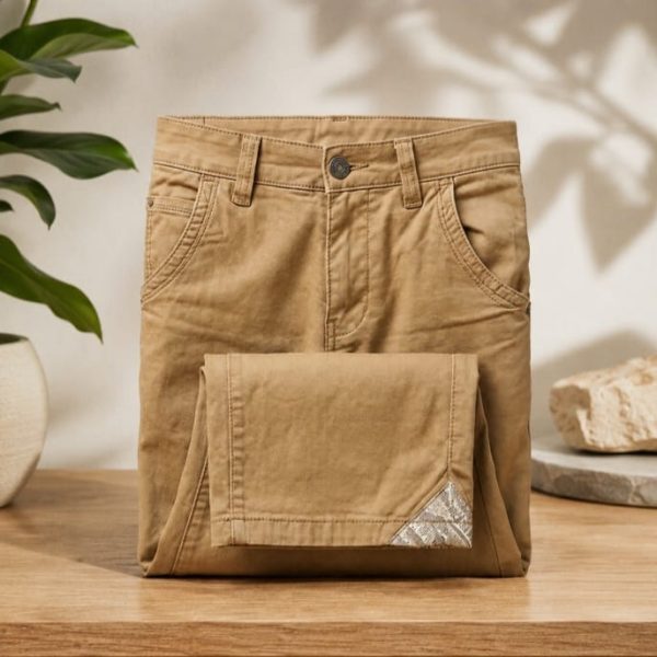 Khaki-Colored Trouser or Chinos