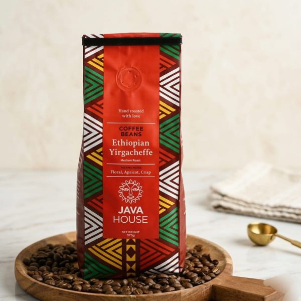 Java House Ethiopian Yirgacheffe Coffee Beans – 375g