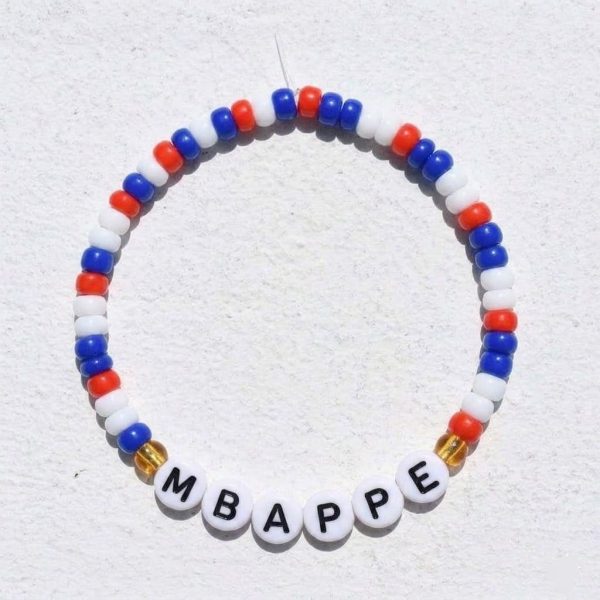 Mbappe Fans Beaded Bracelet